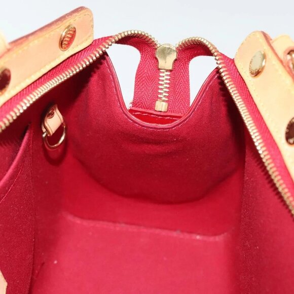 LOUIS VUITTON Monogram Vernis Brea PM Hand Bag Red M91623 LV Auth ep10407 - Picture 12 of 16